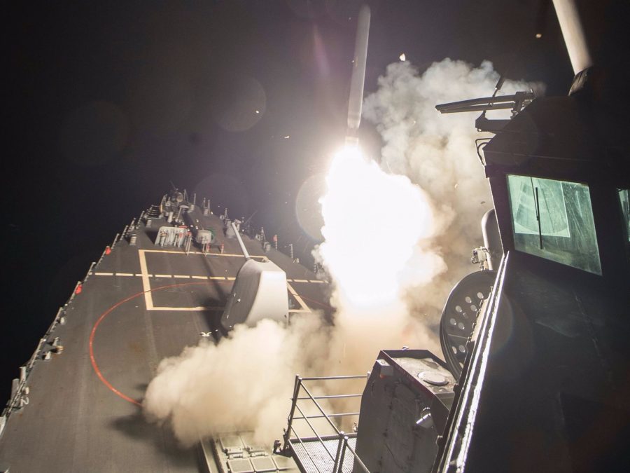 US Missile Strike On Syria