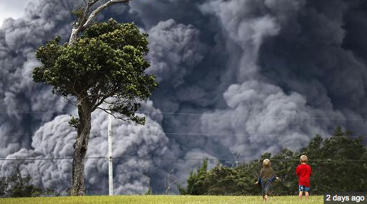 Volcanic Eruption in Hawaii