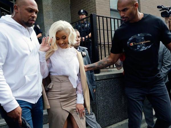 Cardi B Turns Herself in for Assault Crimes