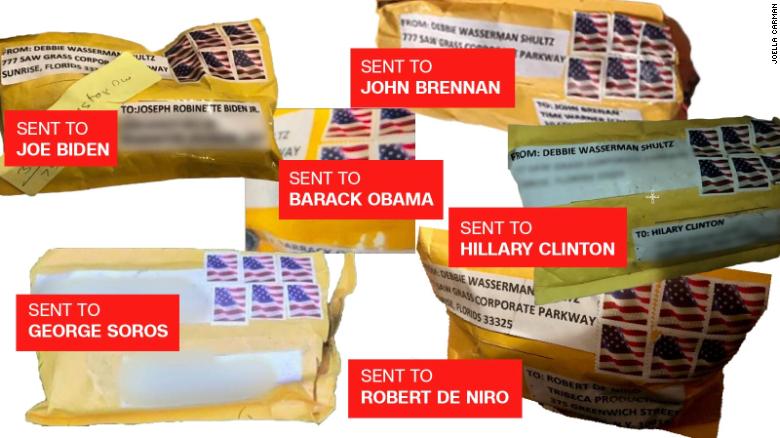 Several mail bombs mailed to Democrats-- Suspect Caught