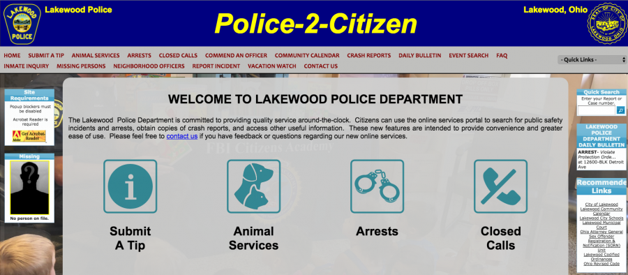 Lakewood+Police+Launch+Online+Tool