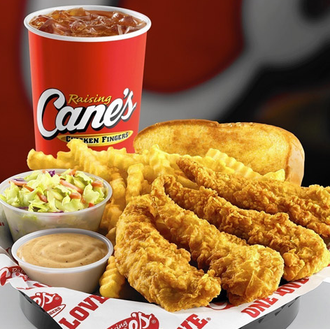 Raising Canes is now Open