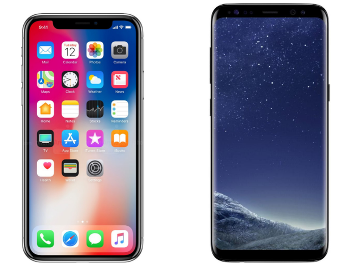 Samsung Phones vs iPhones