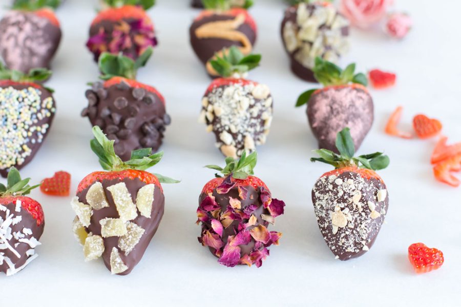 Interesting Chocolate Covered Strawberry Toppings