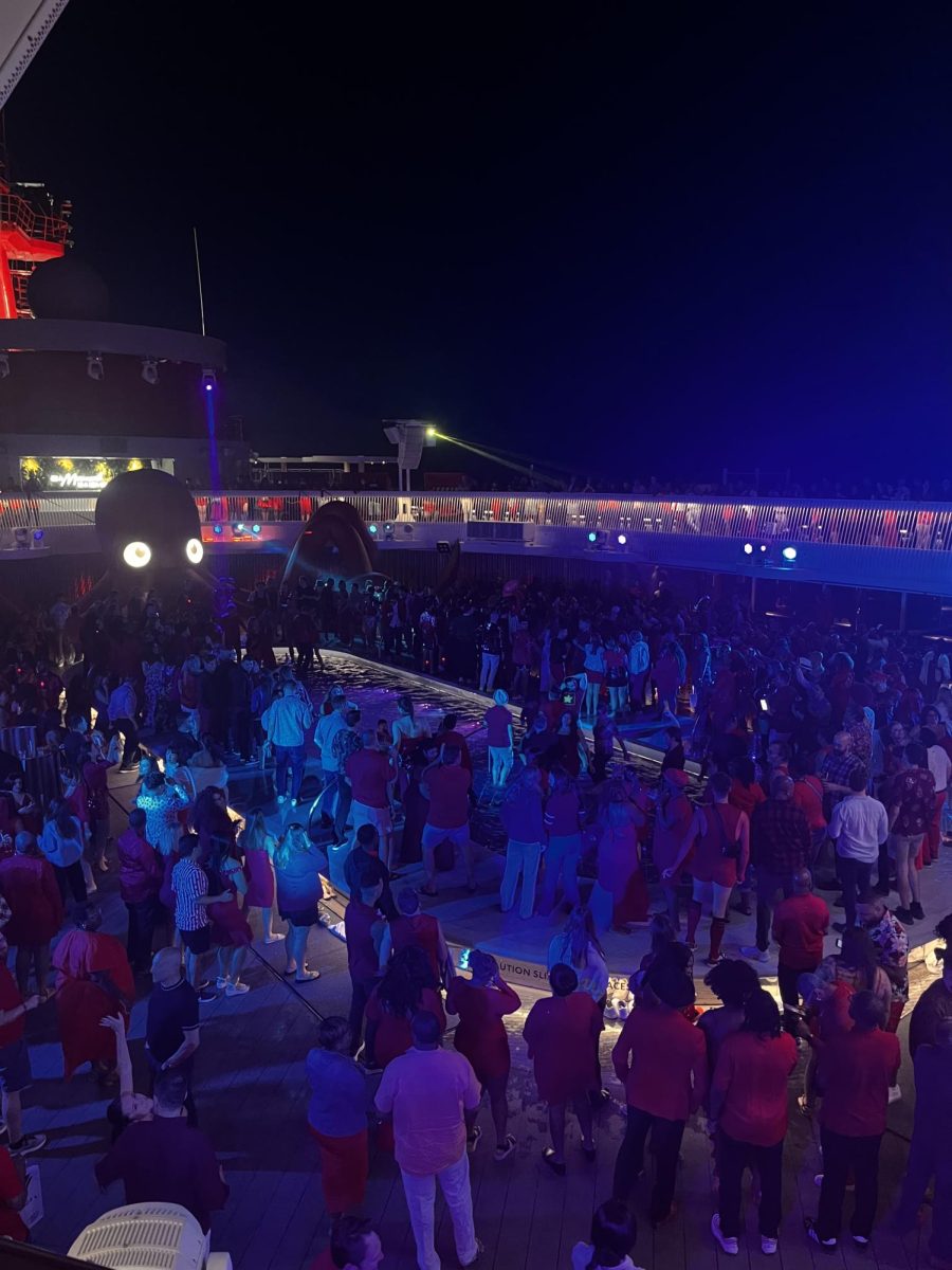 The view front deck 16 of Scarlet Night