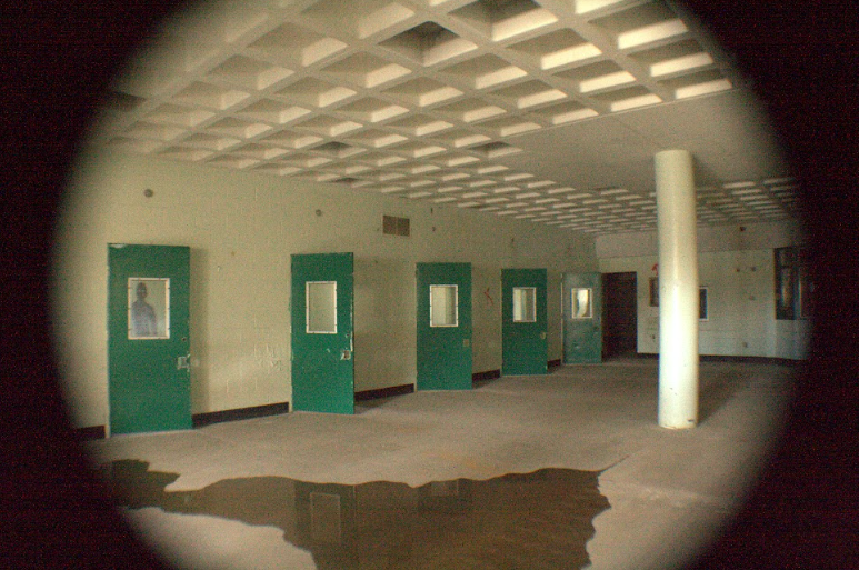 Second floor cell block