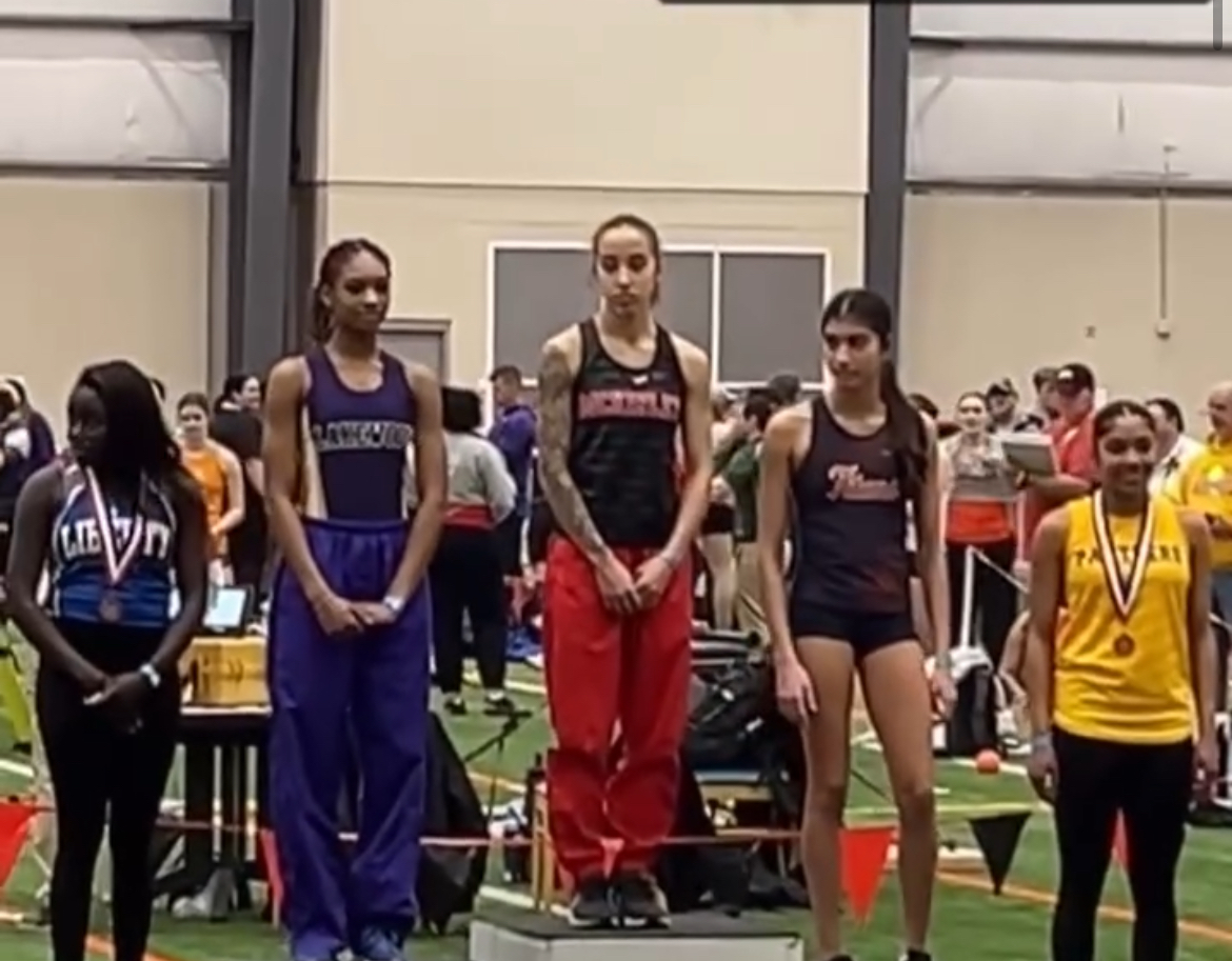 Charieon Doxley gets 2nd place at Indoor State Championship with an outstanding new PR.