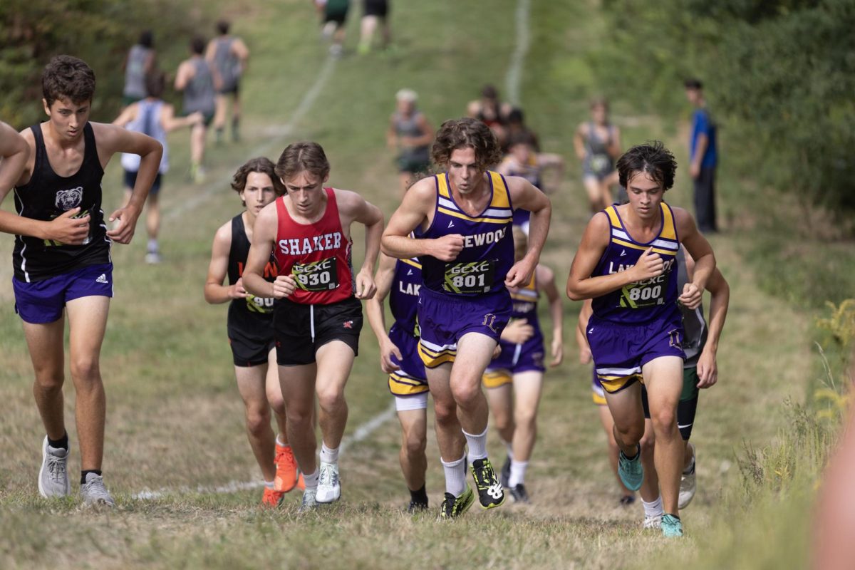 Evan Seiler and Caden Sandoval battle of the infamous McDonough Hill.
