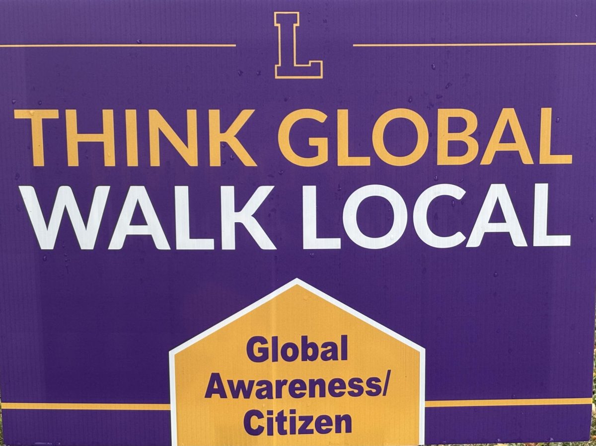 Signs are being posted around the city of Lakewood to raise awareness about walking locally.