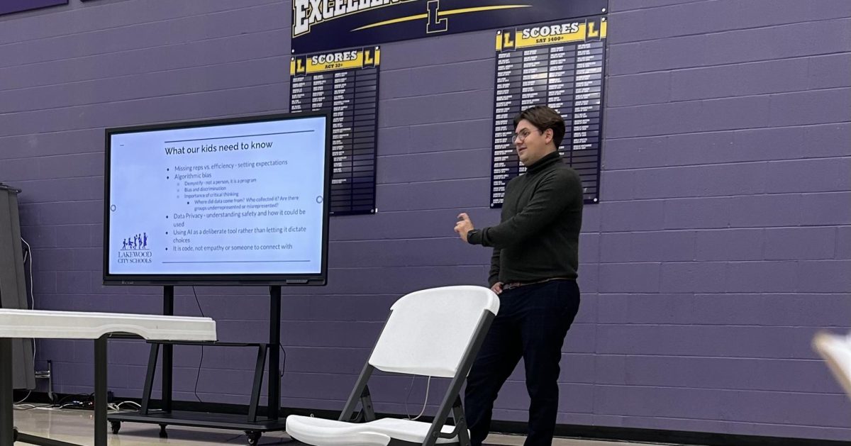 Guest speaker Jack Spiller from AI Owl discusses the technical side of generative AI.