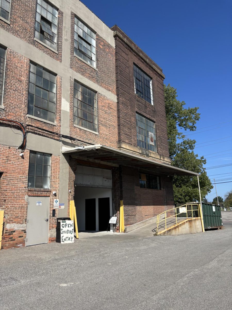 Welcoming entrance to the open studios, located right behind Madison Park.