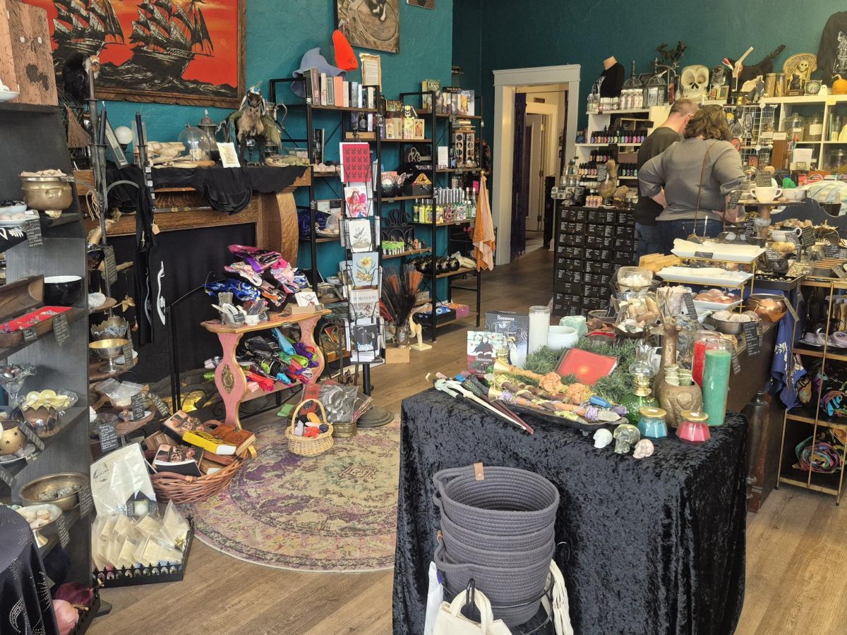 The inside of Oktobers, just one room away from the trade