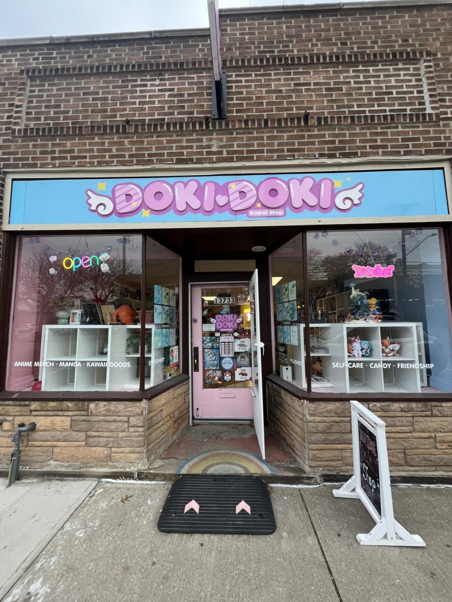 The store's colorful, unique exterior