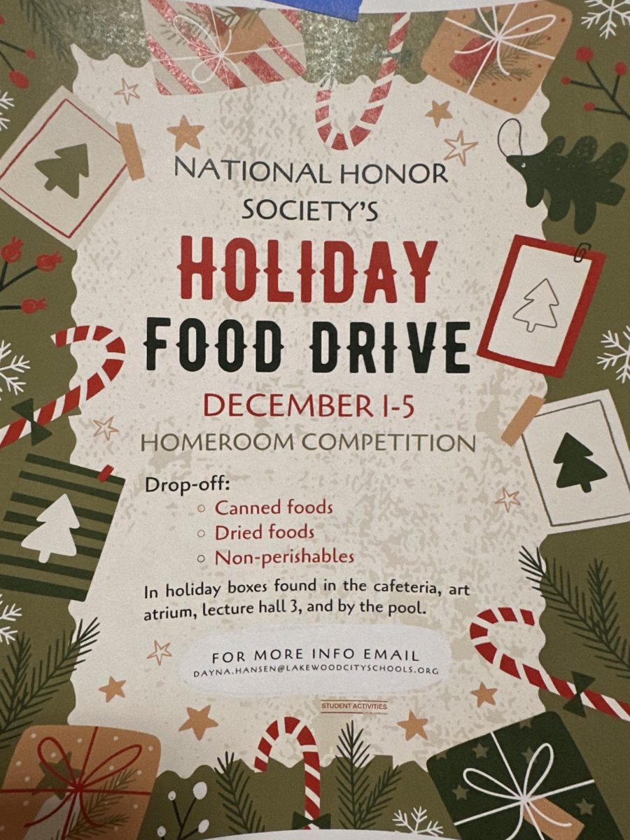 National Honor Society’s Annual Winter Food Drive