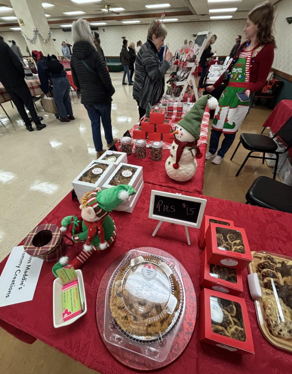 Fresh pies and cookies are the star of the show for this vendor. 