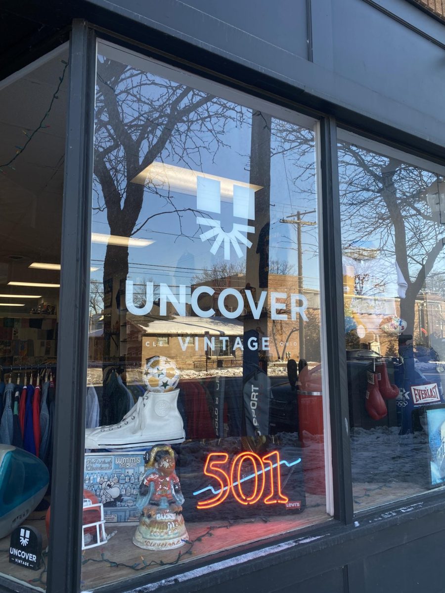 Uncover Vintage front window view.