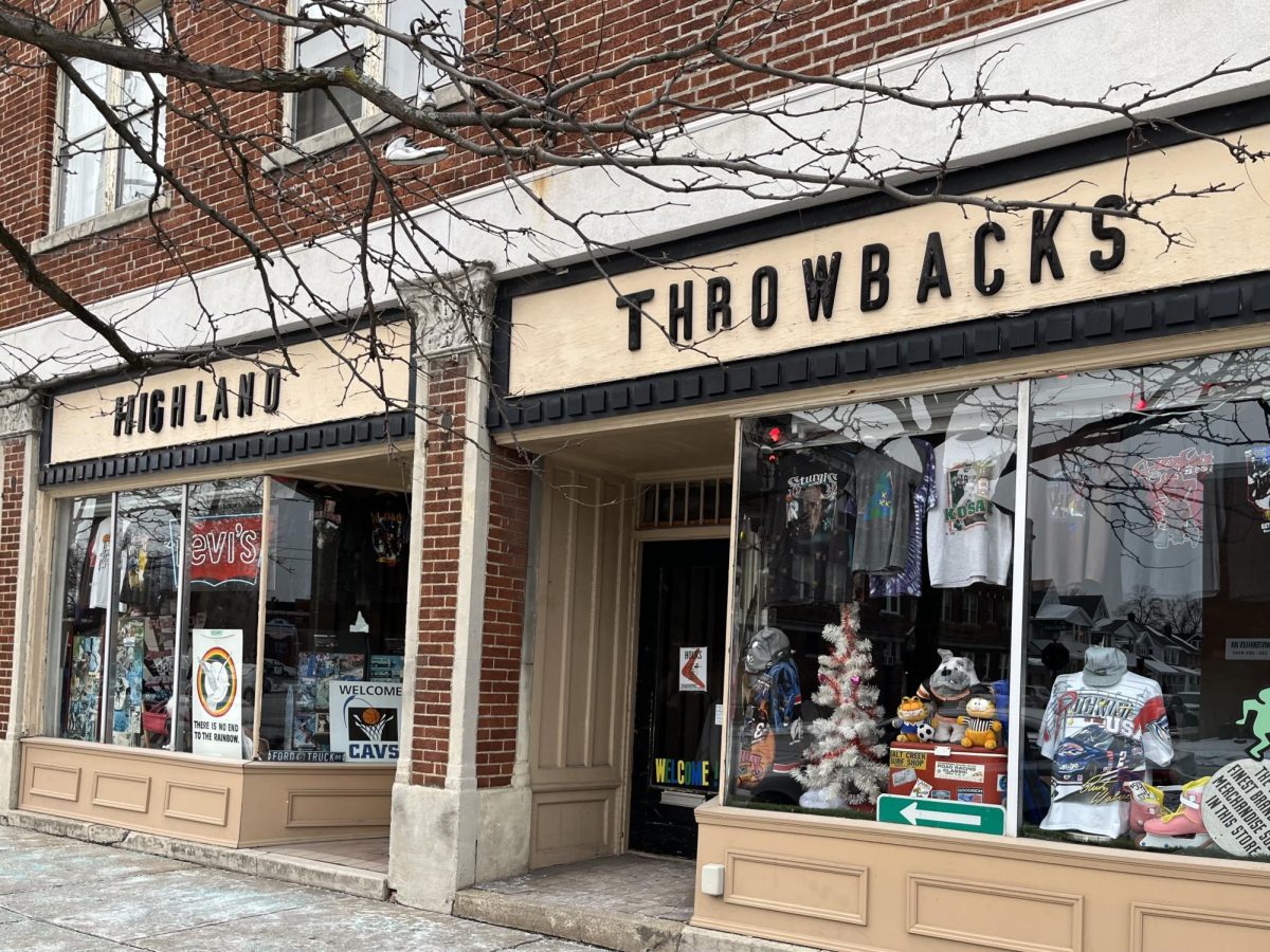 The Highland Throwbacks storefront on Madison Avenue.