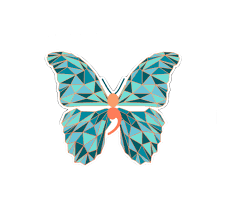 Morgan’s Message logo, featuring a butterfly to remind viewers that Morgan is always close, and a semicolon as a symbol of suicide awareness. (Photo credit: Vashti Arrow)