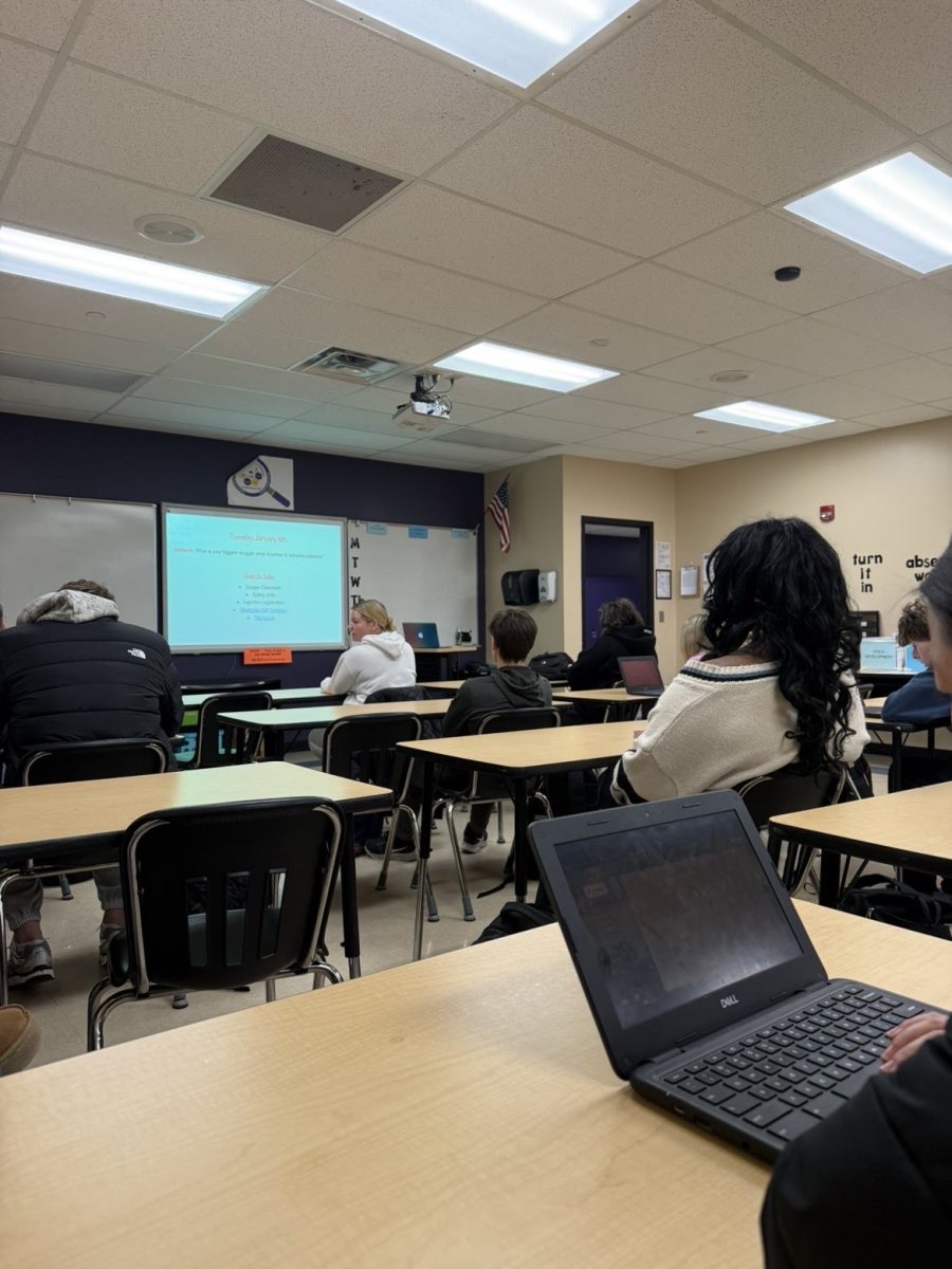 The Strategies for Success classroom at Lakewood High School.