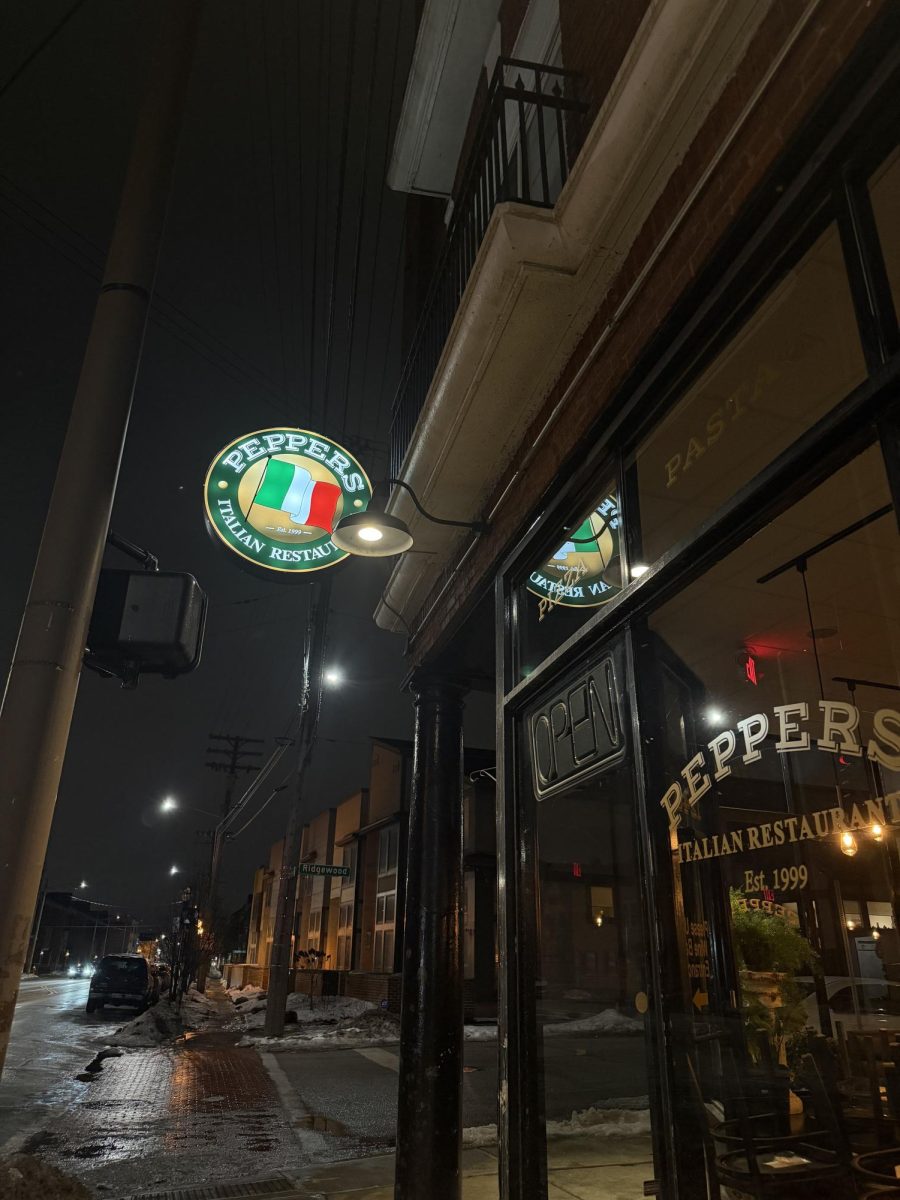 The outside of Pepper's.
