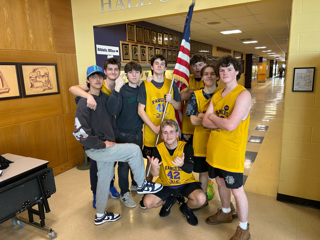 The Corballerz team take a group photo after a big win.