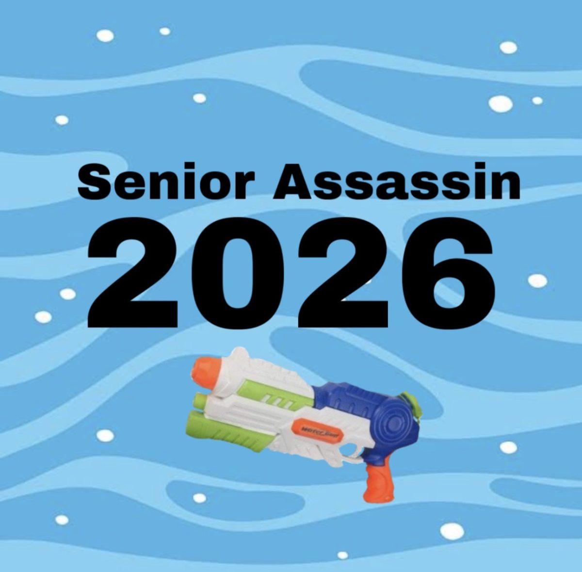 The Lakewood Senior Assassin logo.