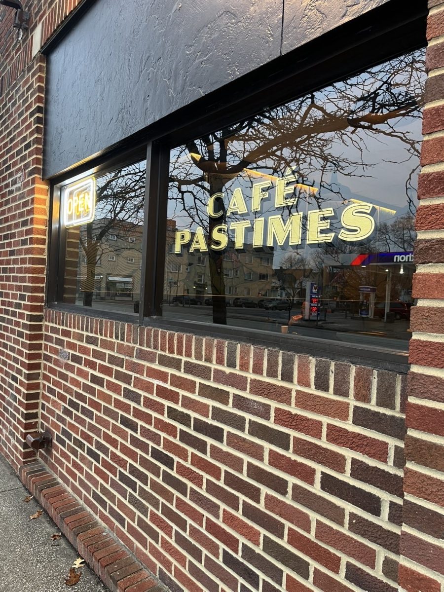 The street view of Pastimes on Madison Ave.
