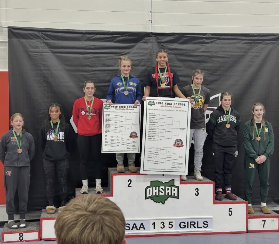 El Tha takes her spot on the podium.