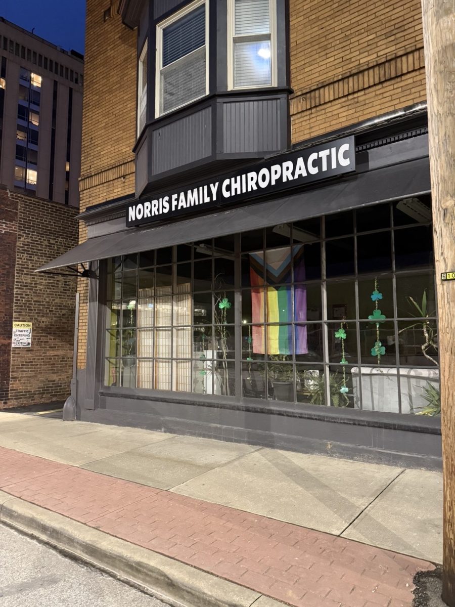 The Norris Family Chiropractic office on Detroit Avenue.