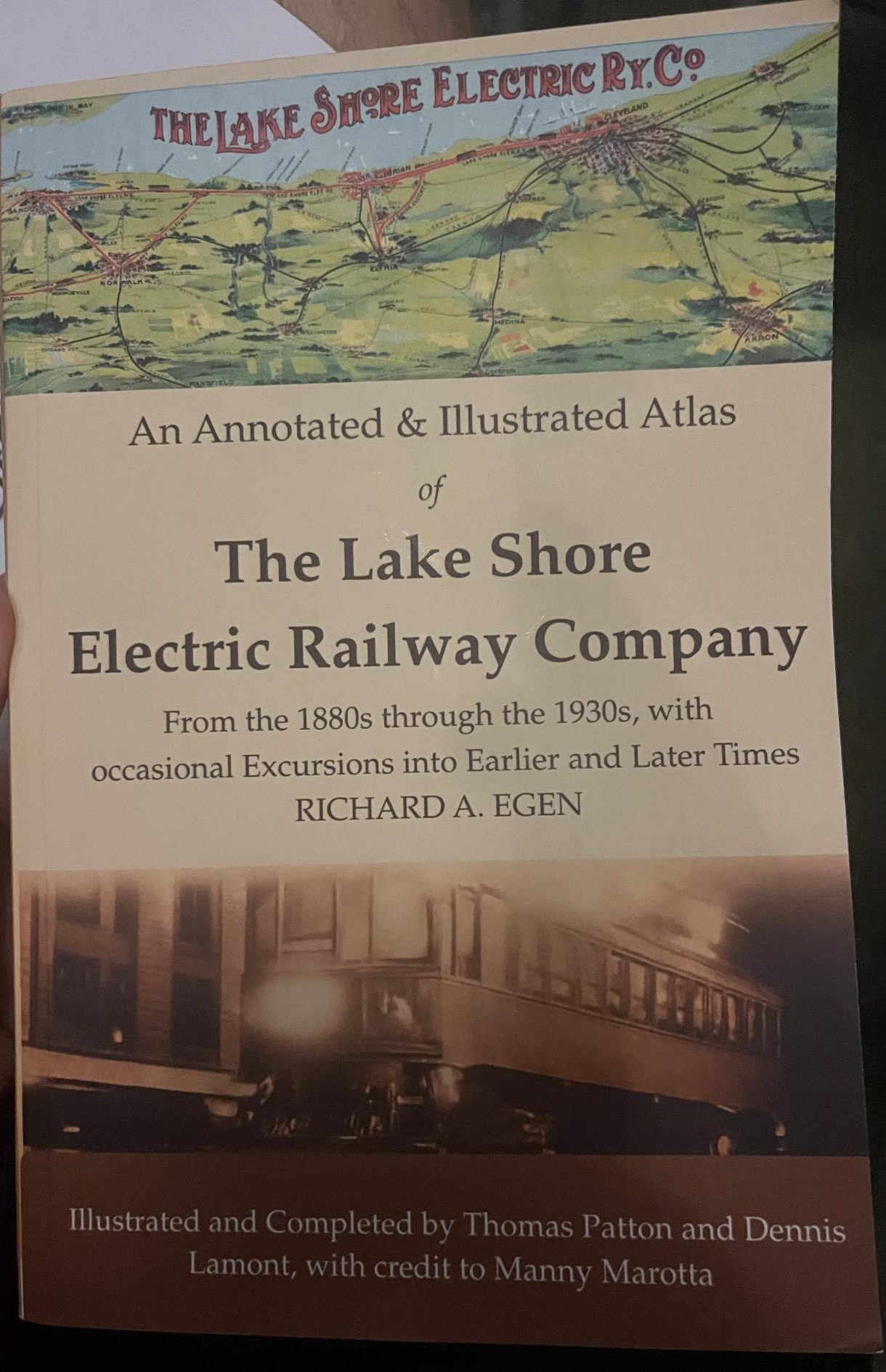 The Lake Shore Electric Railway Company book.