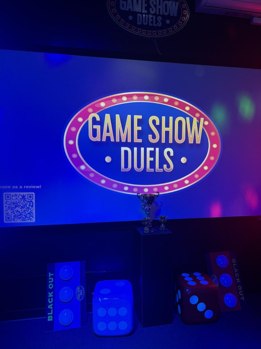 The prize trophy for winning the games.